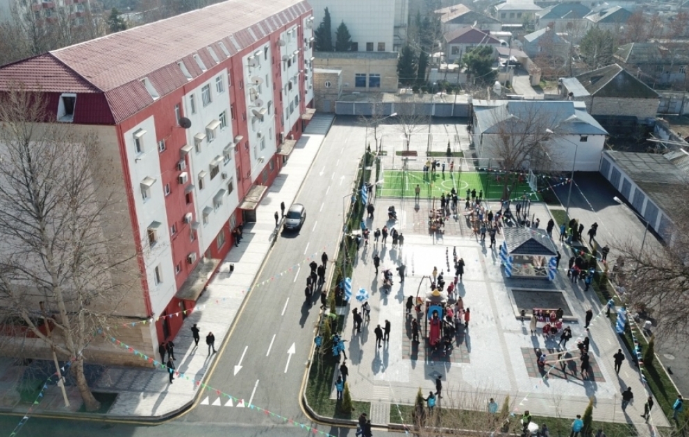 “Bizim həyət” Yevlax şəhərində