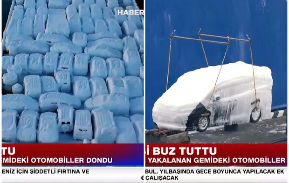 Cənubi Koreyadan Rusiyaya gələn avtomobillər dondu