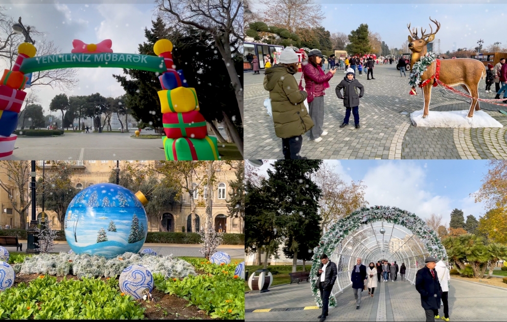 Bakıda Yeni il abu-havası