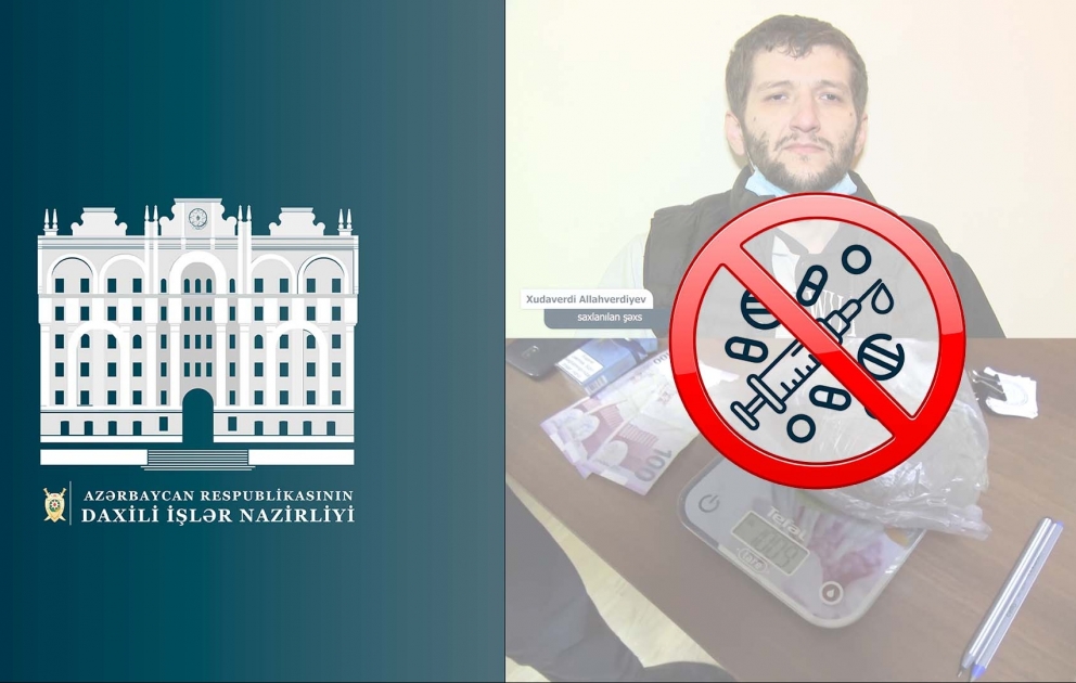Nərimanov rayonunda xaricdə yaşayan narkotacirlər tərəfindən narkokuryerliyə cəlb edilən daha bir şəxs saxlanılıb