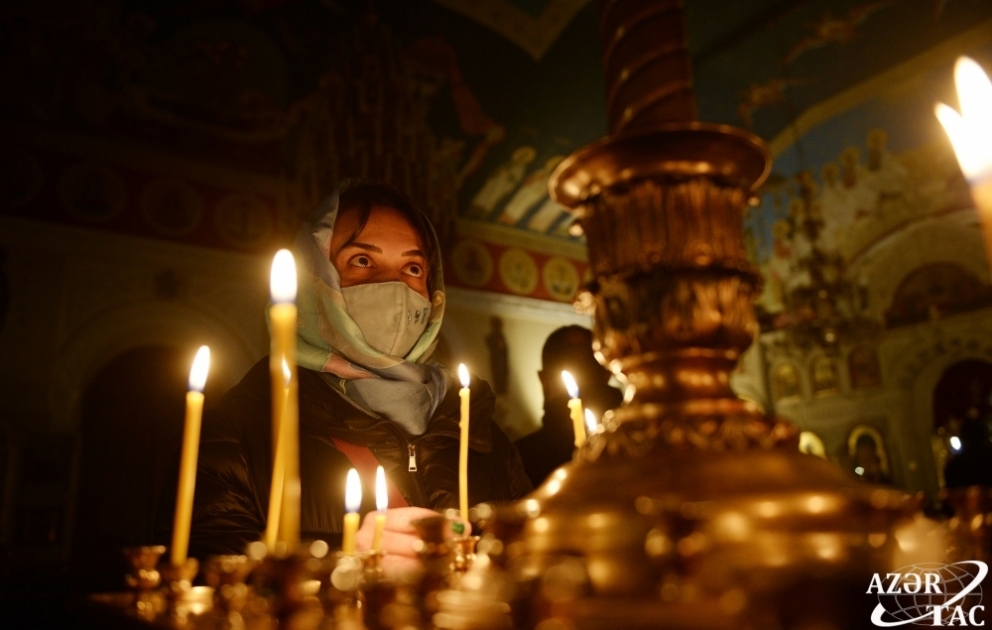 Orthodoxe Christen in Aserbaidschan feiern Weihnachten