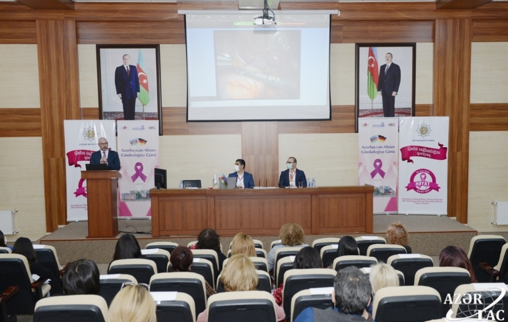 Bakıda “Alman-Azərbaycan Ginekologiya Günü” adlı konfrans keçirilib