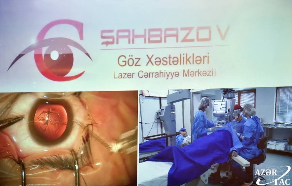 Bakıda ilk dəfə olaraq “Xəzərin gözü” oftalmoloji seminar keçirilib