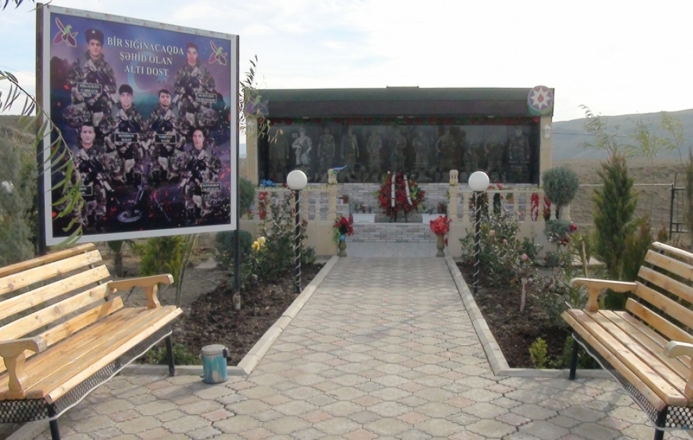 Şəhid atası Vətən müharibəsi şəhidlərinin xatirəsinə park və abidə kompleksi yaradıb
