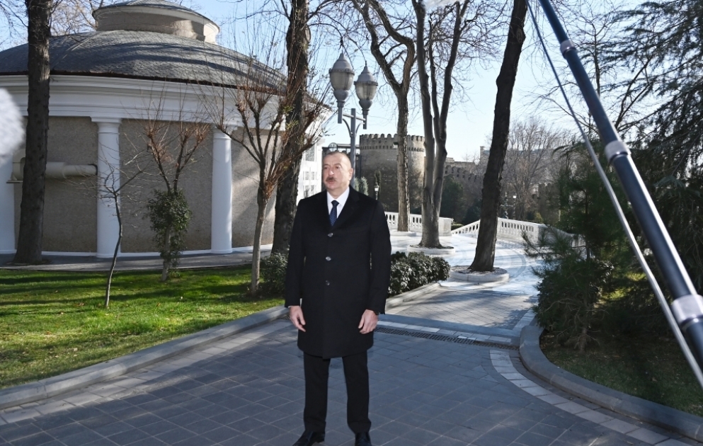 Prezident İlham Əliyev: Zeynalabdin Tağıyev yüzlərlə tələbəni Rusiyaya və Avropaya göndərməklə gələcəyi düşünürdü
