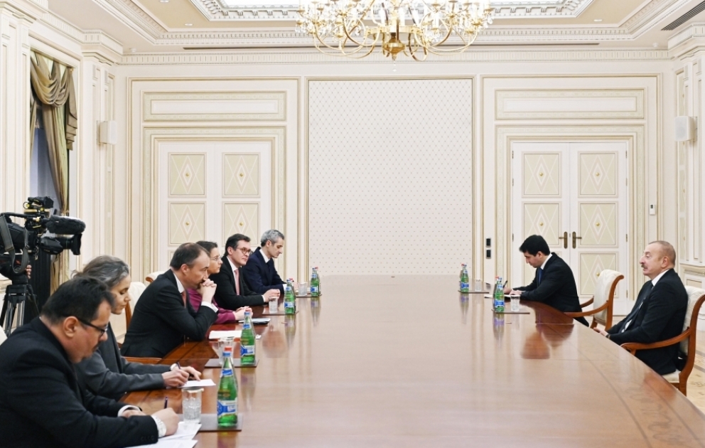 President Ilham Aliyev received advisor in Office of the French President and EU special representative for South Caucasus