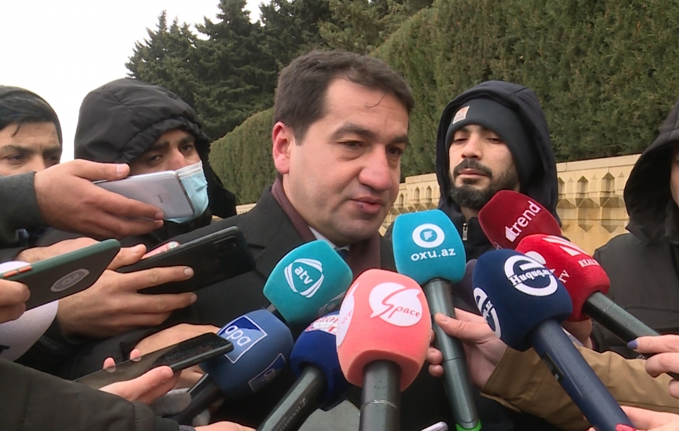 Hikmət Hacıyev: Ermənistan regionda yaranmış yeni geosiyasi vəziyyəti düzgün qiymətləndirməli və nəticə çıxarmalıdır