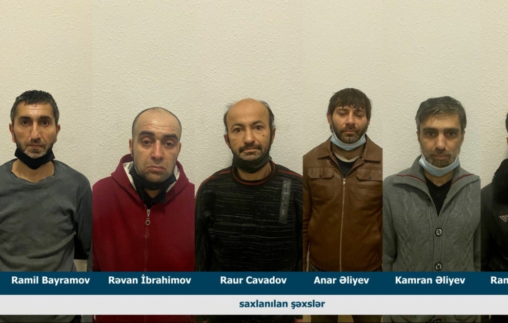 Nəsimi rayonunda 2 narkotacir və onların narkokuryerliyə cəlb etdikləri daha 4 nəfər saxlanılıblar