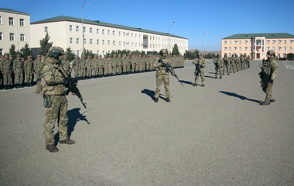Продолжаются учебные сборы военнообязанных