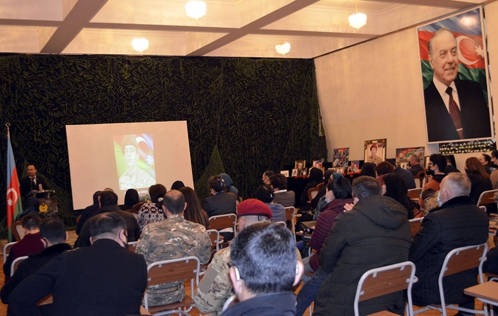 Şəhidlərin xatirəsinə həsr olunmuş anım mərasimləri keçirilib