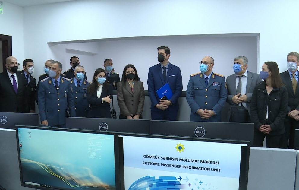 Hava Nəqliyyatında Baş Gömrük İdarəsində Gömrük Sərnişin Məlumat Mərkəzi istifadəyə verilib