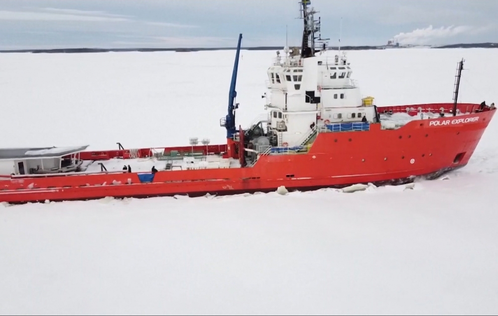 Touristenattraktion: Mit dem Eisbrecher durch die Ostsee