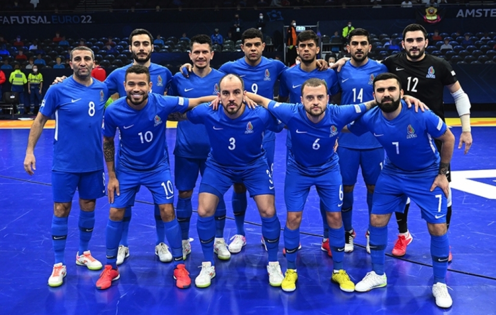 Futzal üzrə Azərbaycan millisi Avropa çempionatında mübarizəni dayandırıb