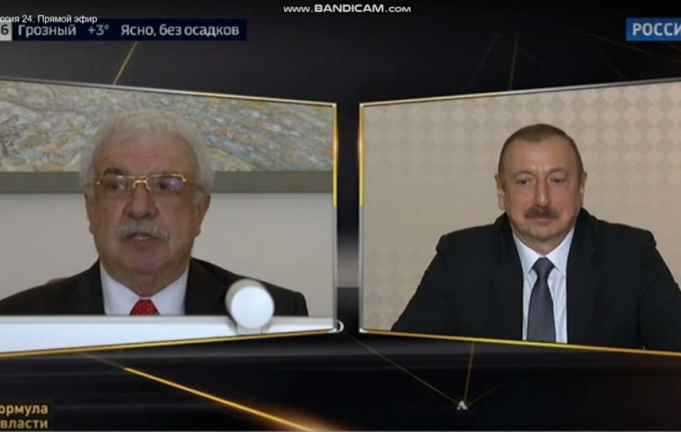 “Rossiya-24” TV channel airs “Formula of Power” program dedicated to 30th anniversary of restoration of Azerbaijan's independence