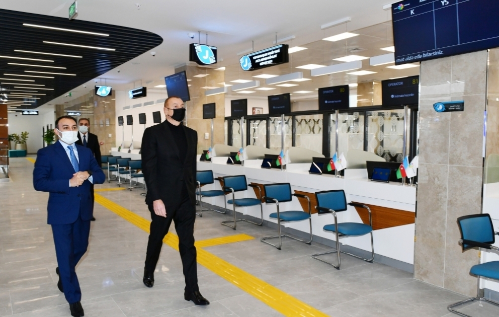 President Ilham Aliyev inaugurated Ganja regional “ASAN xidmət” Center No2