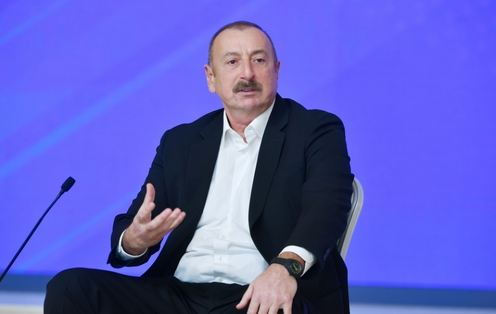 Prezident İlham Əliyev: “Dəmir yumruq”, sadəcə, güc deyil, bu, birlikdir