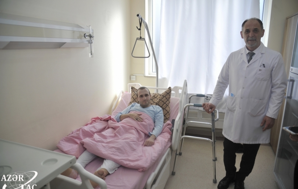 Vətən müharibəsi qazisi sağlamlığa qovuşur