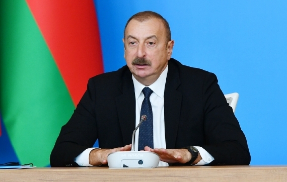 Prezident İlham Əliyev: Bizim “yaşıl enerji” strategiyamız planlamanın yekun mərhələsindədir