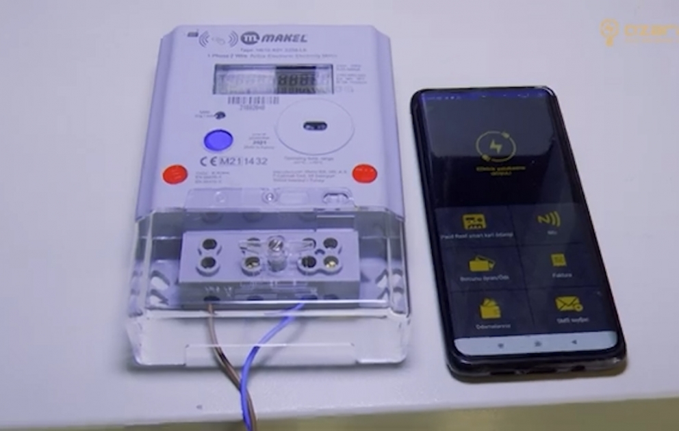 “Azərişıq” ASC tərəfindən yeni NFC sayğaclar istifadəyə verilir