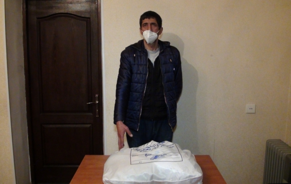 İmişlidə saxlanılan şəxsdən 5 kiloqramdan artıq narkotik vasitələr götürülüb