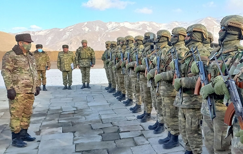 Kəlbəcər rayonunda yeni hərbi infrastruktur istifadəyə verilib