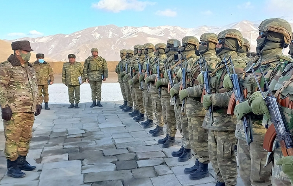 В Кяльбаджарском районе сдана в эксплуатацию новая военная инфраструктура