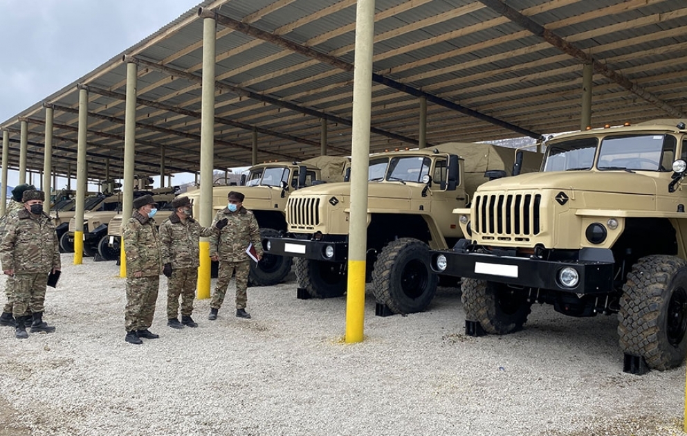 The Minister of Defense visited military units stationed in the Lachin region