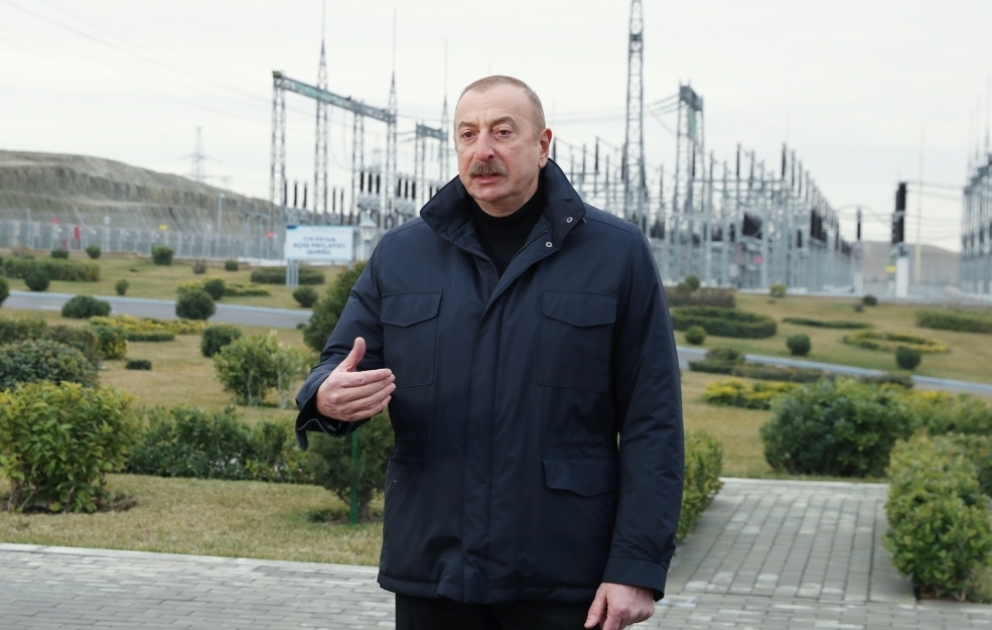Prezident: Azərbaycan dünya miqyasında bütün enerji komponentlərinin inkişafına görə qabaqcıl ölkələrdəndir