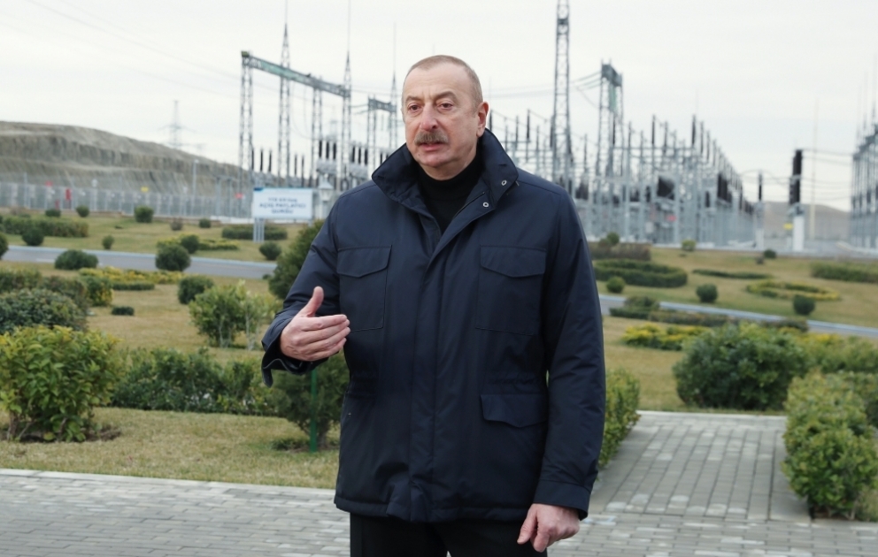 Prezident İlham Əliyev: Zəngəzur dəhlizi enerji növlərinin ixracı ilə də bağlı öz rolunu oynayacaq
