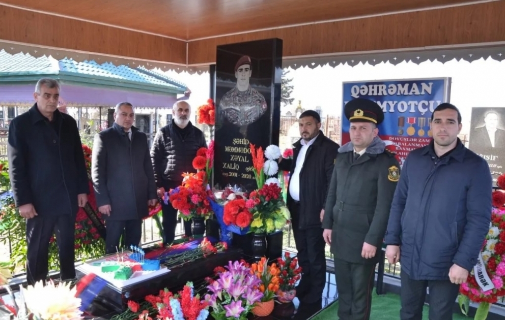 Vətən müharibəsi şəhidi Xəyal Məmmədovun xatirəsi anılıb