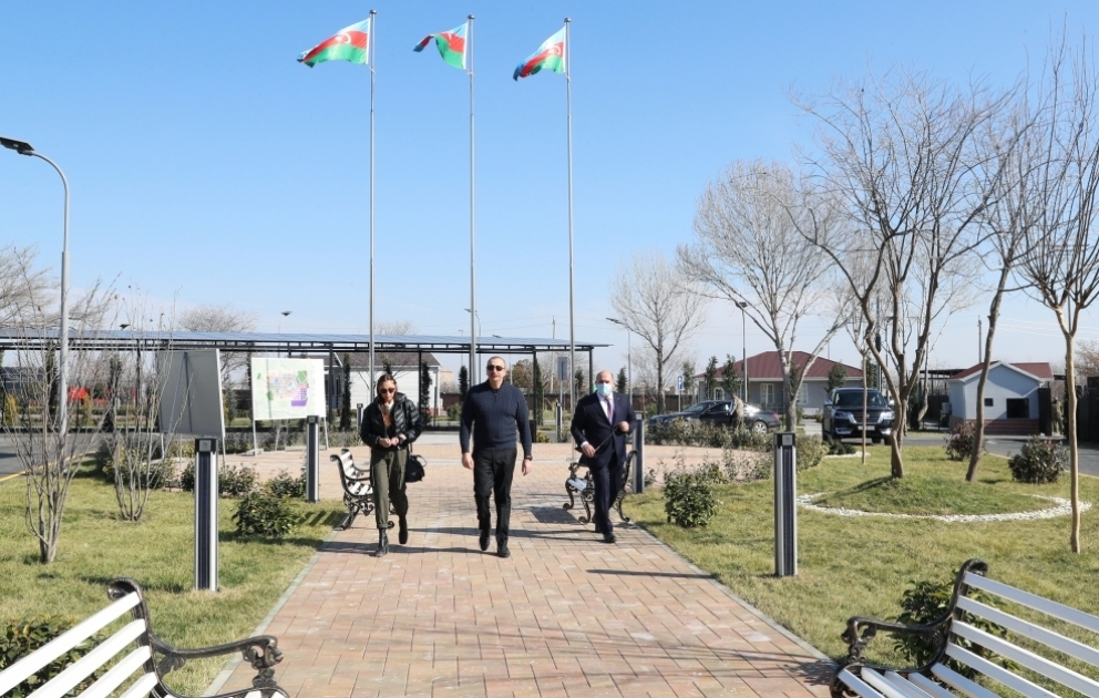 Azərbaycan Prezidentinin xüsusi nümayəndəliyinin qərargahında yaradılan şəraitlə tanışlıq