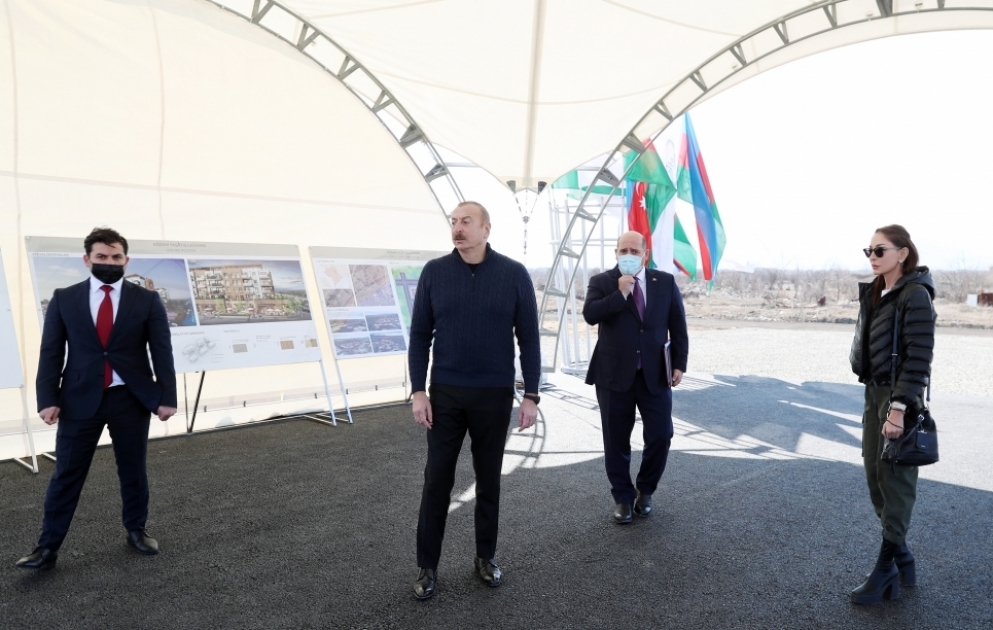 La première pierre d’un nouveau complexe résidentiel a été posée à Aghdam