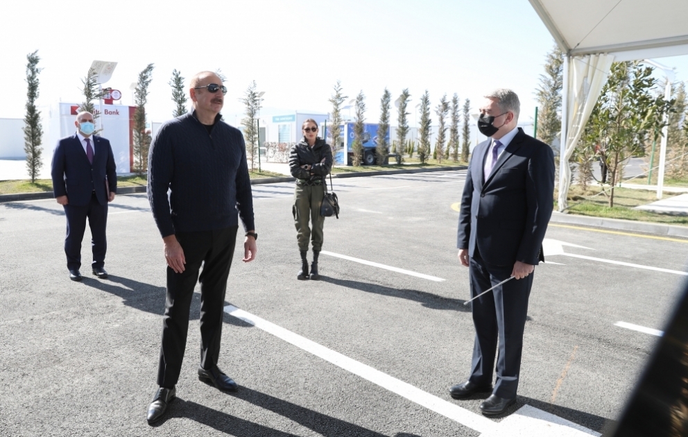 Prezident İlham Əliyev: Ağdam Sənaye Parkında ilk müəssisələrin təməlinin qoyulması çox önəmli hadisədir