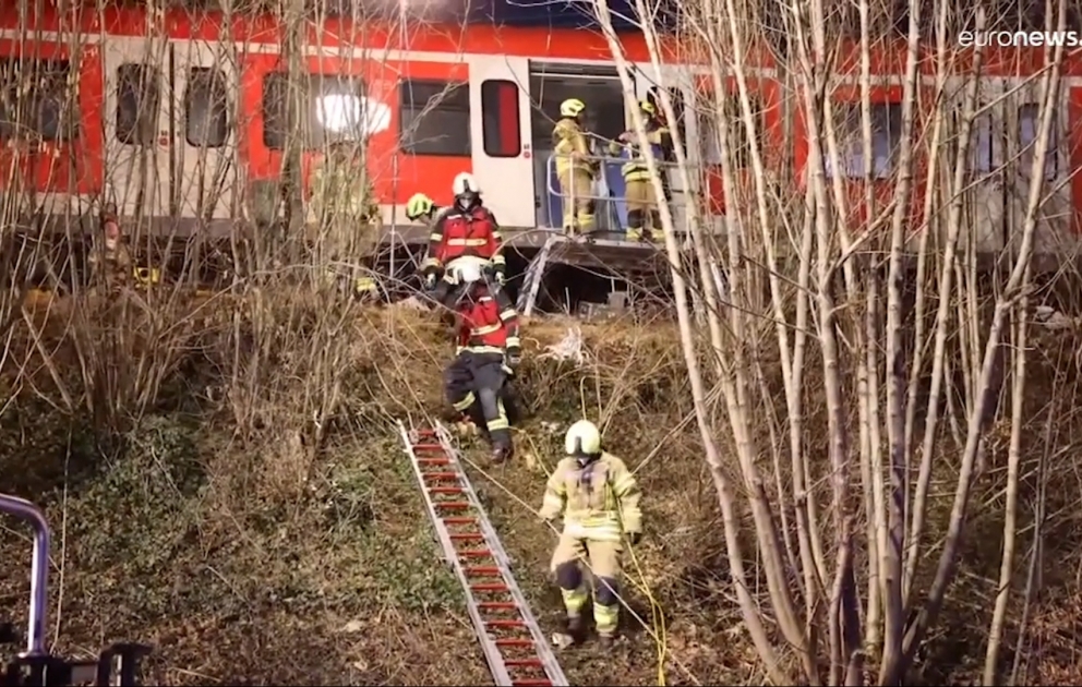 Allemagne : au moins un mort et dix blessés après un accident de train