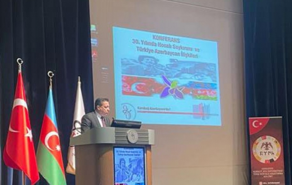 Türkiyənin Osmaniyə Korkut Ata Universitetində keçirilən konfransda Xocalı soyqırımı qatillərinin mühakiməsi tələb olunub