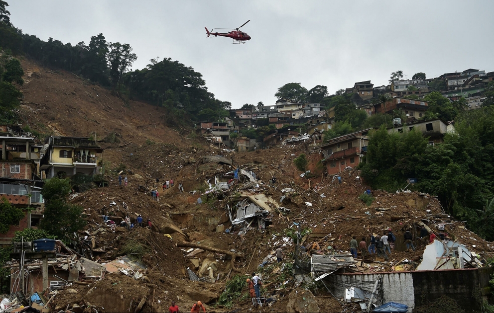Rescuers on scene after deadly Brazil landslides