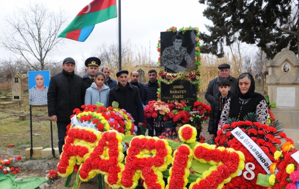 Vətən müharibəsi şəhidi Fariz Babayevin xatirəsi anılıb