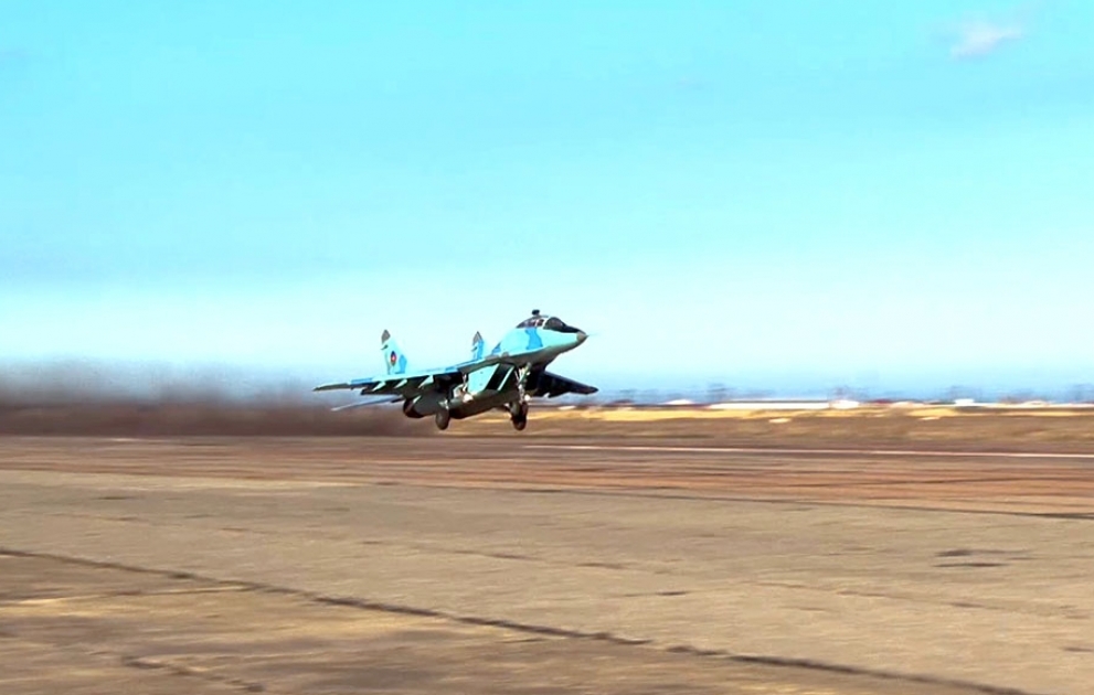 Exercises were held in the Air Force