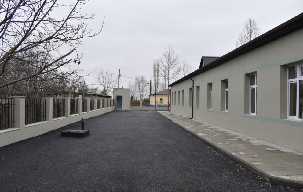 В поселке «Алибейли-2» Агдама капитально отремонтировано здание школы