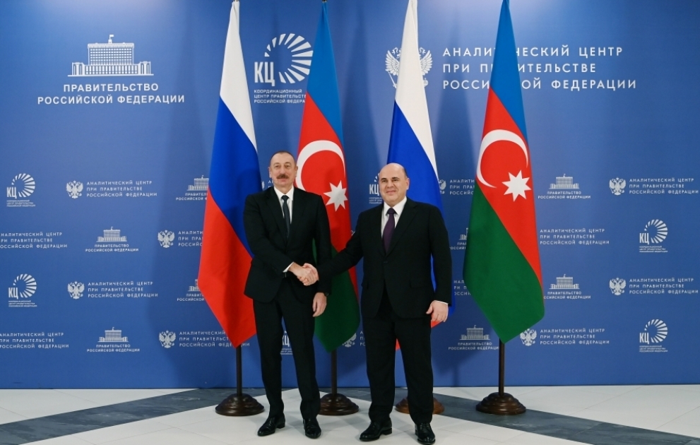 President Ilham Aliyev viewed Coordination Centre of Russian Federation Government