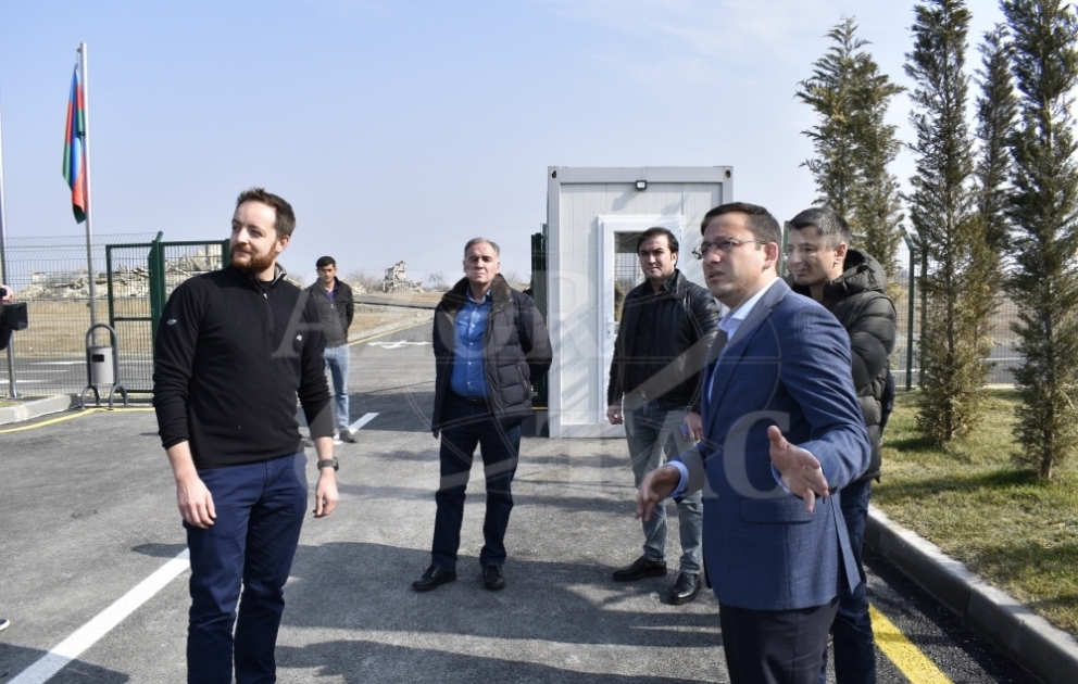 Beynəlxalq Valyuta Fondunun Azərbaycan üzrə icraçı direktoru Ağdama səfər edib