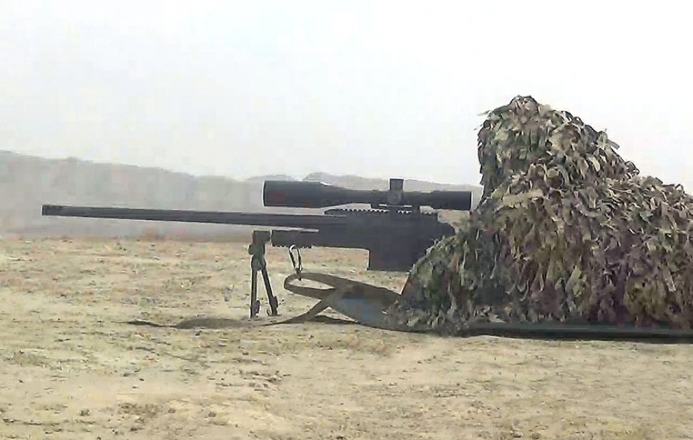 Sniper training course continues