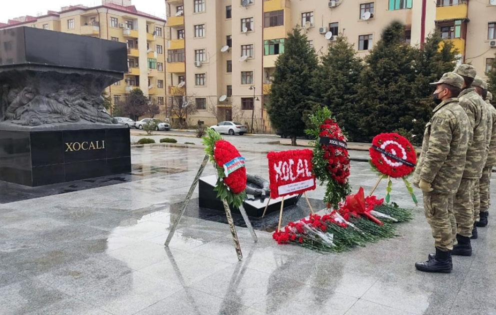 Xocalı soyqırımının 30-cu ildönümü ilə əlaqədar Azərbaycan Ordusunda silsilə tədbirlər keçirilib