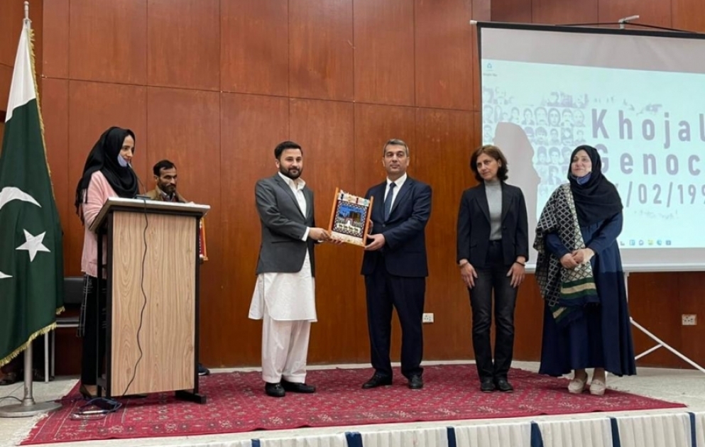 “Xocalı: Barışıq üçün etiraf et” təşəbbüsünə Pakistan da dəstək verib