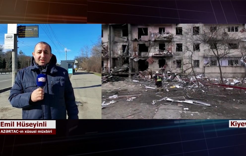 Kiyev gərgin günlər yaşanır: AZƏRTAC-ın xüsusi müxbirinin foto və video reportajı