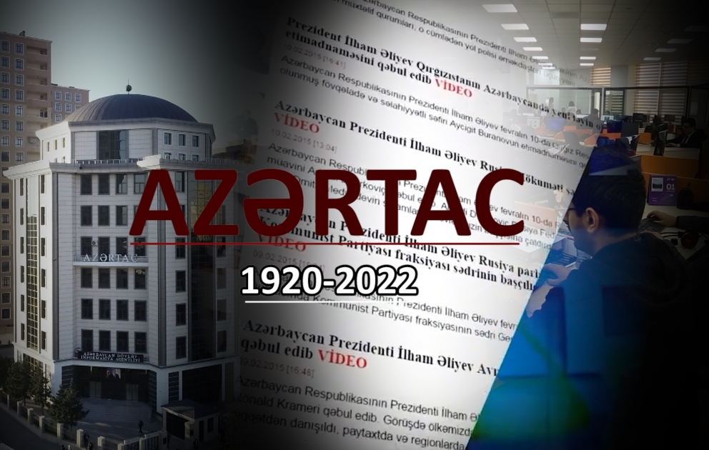 AZƏRTAC 102 yaşını yeni binada qeyd edir