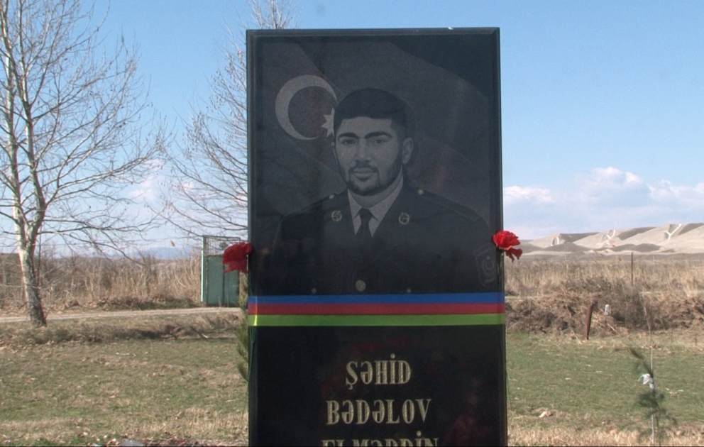 Vətən müharibəsi şəhidi Elməddin Bədəlovun xatirəsi anılıb