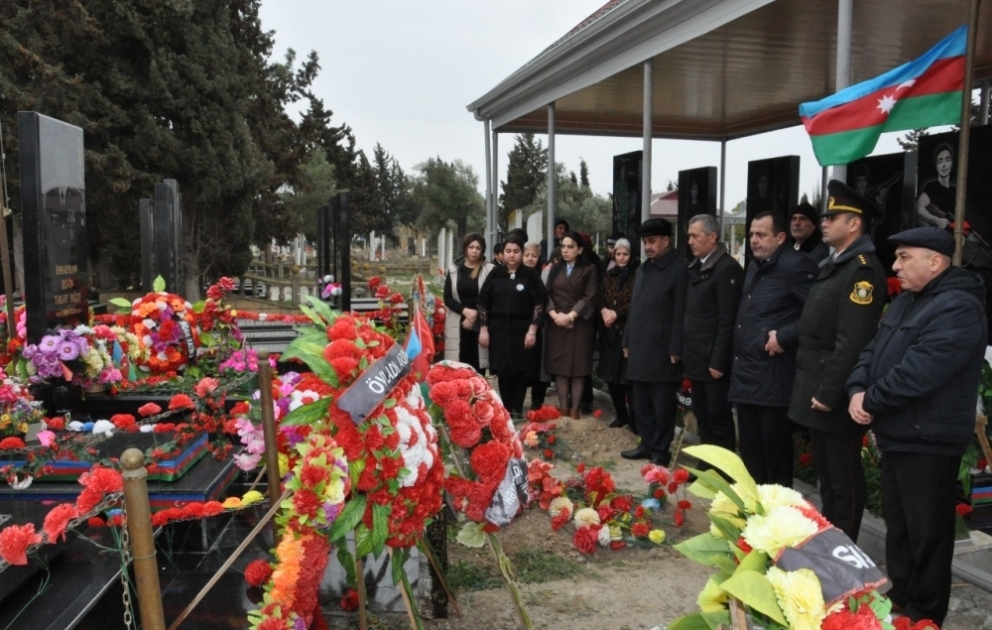 Vətən müharibəsi şəhidi Elvin İsmayılovun xatirəsi anılıb