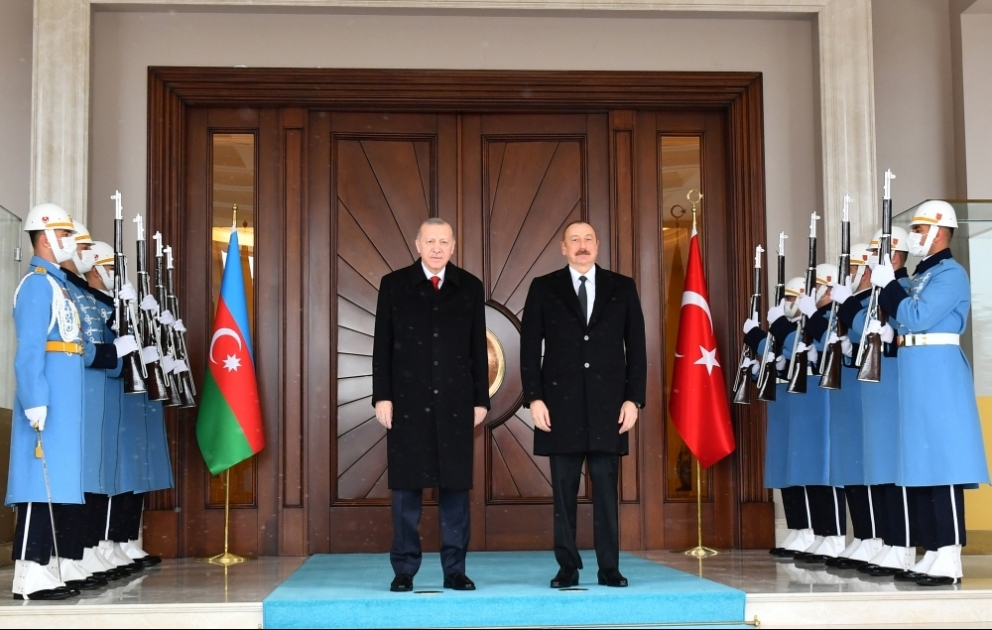 President of Azerbaijan Ilham Aliyev and President of Turkiye Recep Tayyip Erdogan held meeting in Ankara