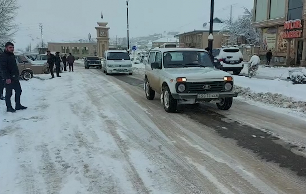 Gədəbəydə qarın qalınlığı 40-50 santimetr təşkil edib